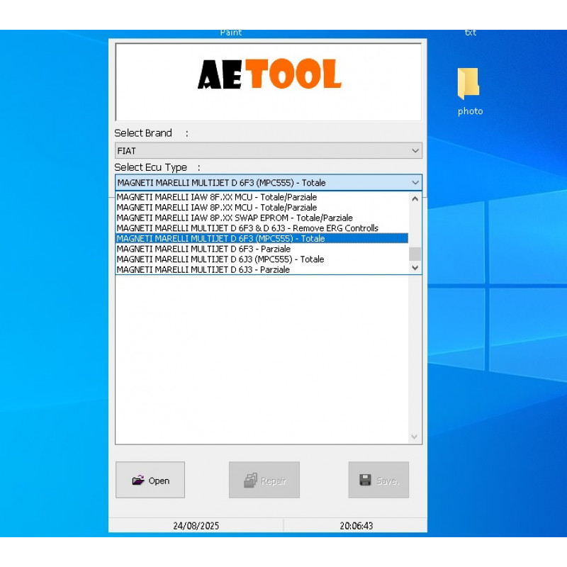 AETool v1.3 – ECU Decoding & IMMO OFF Software