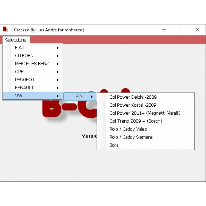 B-Chip Pin Code Calculator v2.9 – IMMO PIN Code & ECU Unlock Tool