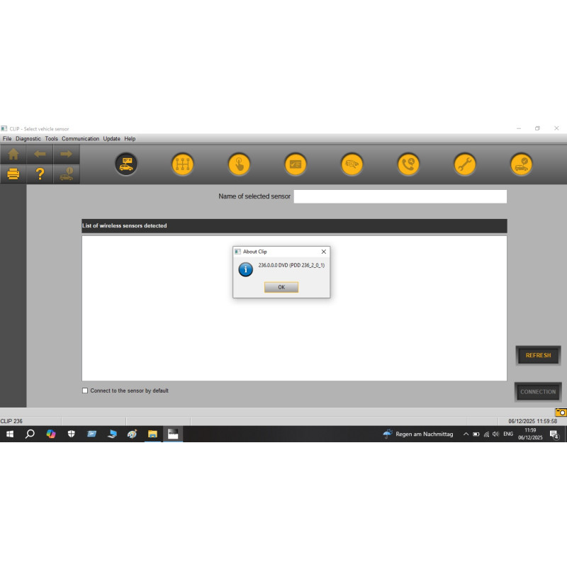 Renault CAN Clip 236 Software Diagnostic Program Digital Download OBD2 Dacia Nissan